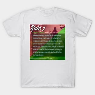 40 RULES OF LOVE - 7 T-Shirt